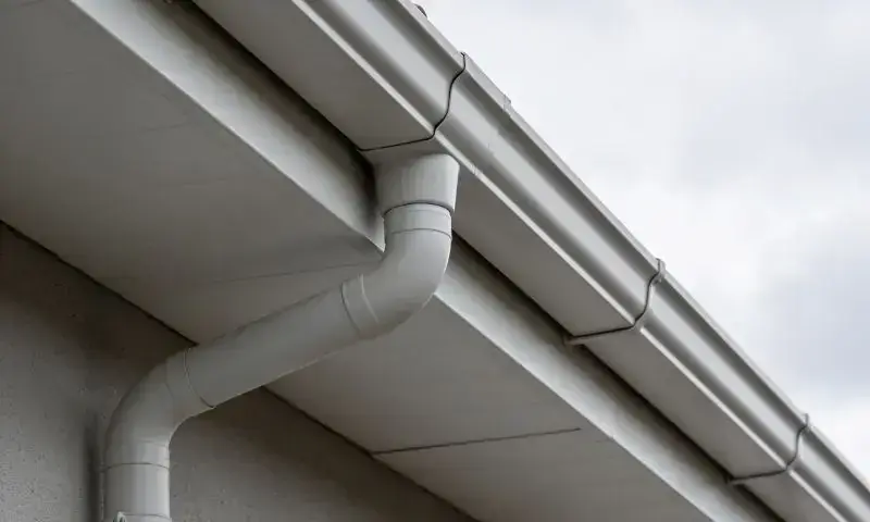 Instalación canalones aluminio